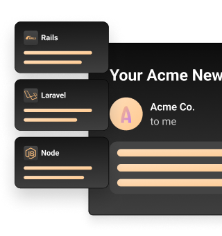 Design emails your way